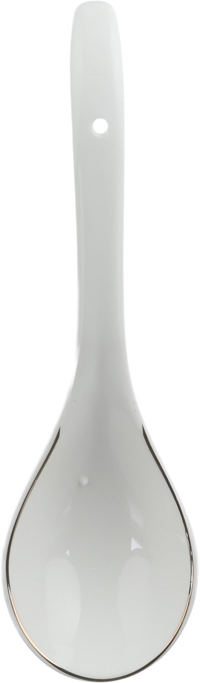 طقم تقديم سفرة بورسلان السيف غاليري، 166 قطعة - أبيض ذهبي product image 2