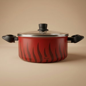 Tefal pot, 22 cm, 3.8 liters - red product image
