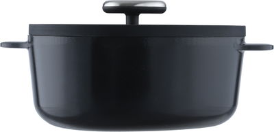طقم قدور فيكا ابكس استيل نيو فلام، 7 قطع، يد خشب - اسود product image 3