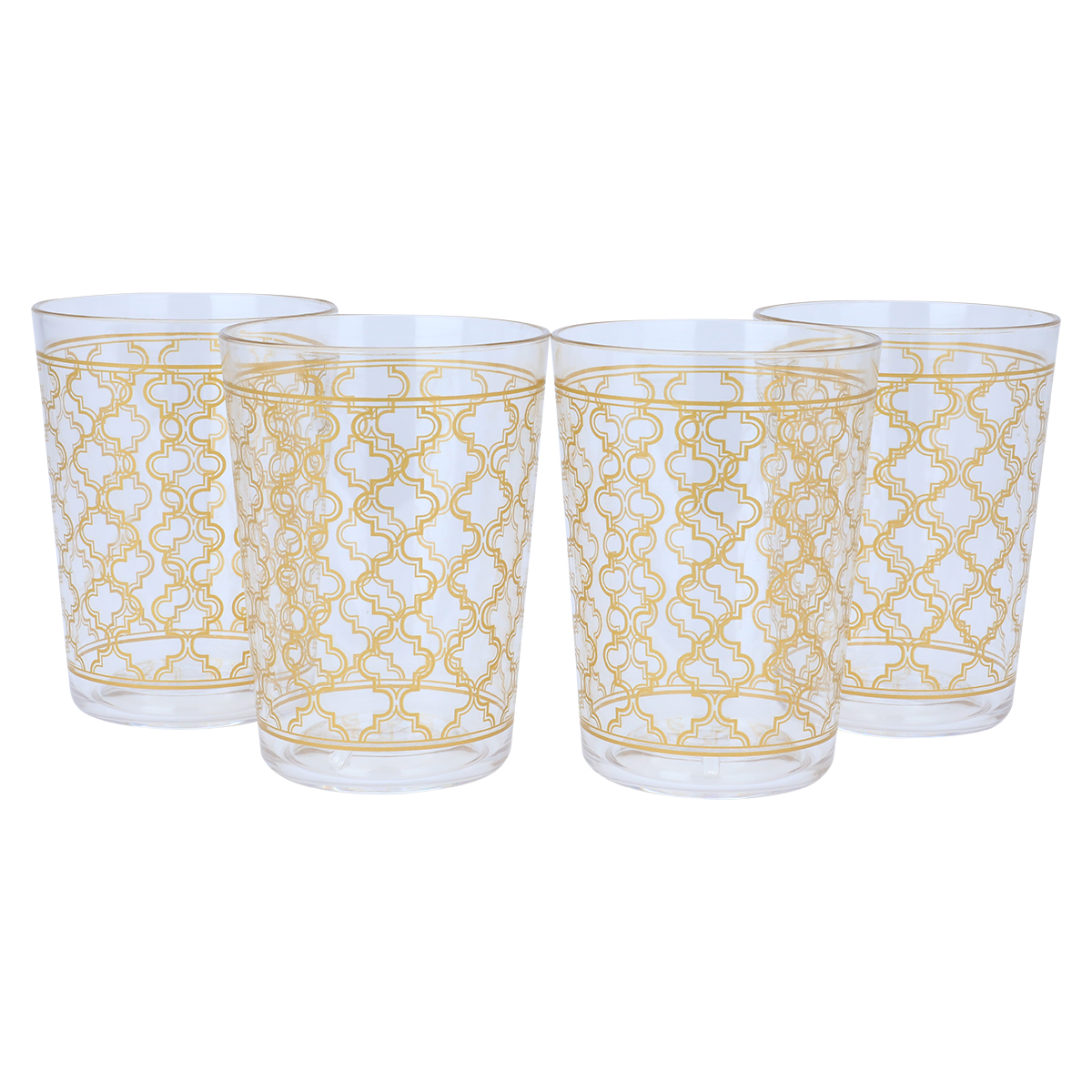 طقم جيك وكاسات بلاستيك السيف غاليري، 0.4 / 1.2 لتر، 4 كاسات - شفاف product image 3