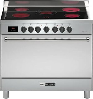 فرن كهربائي بومباني، 2400 واط، 5 شعلة، 109 لتر، TECH9008VTCTPIX - فضي product image