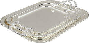 طقم طوفريات استيل السيف غاليري، 3 قطع - فضي product image