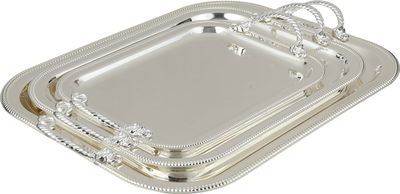 طقم طوفريات استيل السيف غاليري، 3 قطع - فضي product image 1