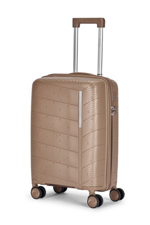 طقم شنط سفر بولي بروبيلين ليمرا، 3 مقاسات، 4 عجلات، بزاوية 360 درجة، LMA-PP502-3PCS - ذهبي product image 2