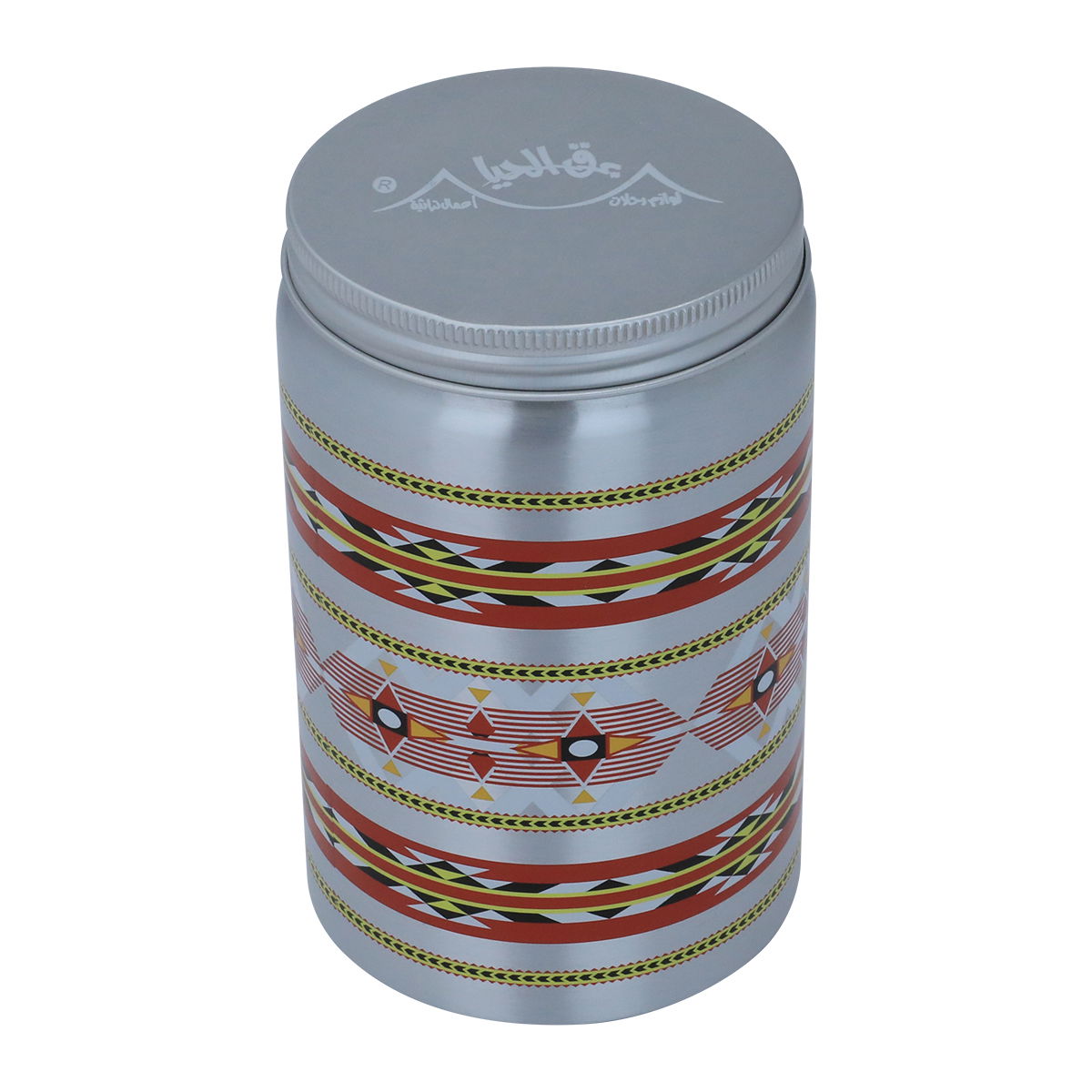 Al Saif Gallery aluminum can, 750 ml, Sadu shape - grey product image 2