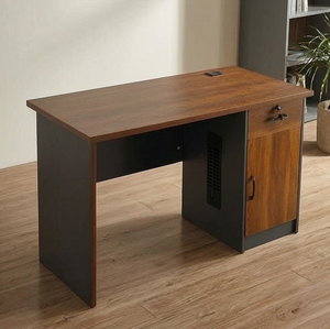 مكتب مودرن خشب MDF، 60×120×76 سم - بني product image 2