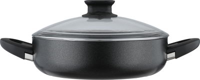 مقلاة جرانيت كوركماز، 4.5 لتر، 28x7.5 سم - اسود product image 2