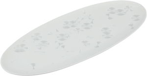 Al Saif Gallery Porcelain Plate, 36x15x1.5 cm, Oval - White product image 2