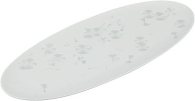 Al Saif Gallery Porcelain Plate, 36x15x1.5 cm, Oval - White product image 2