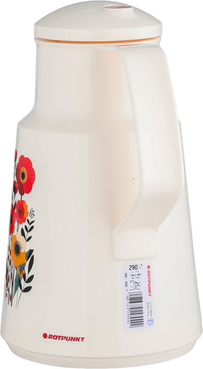 ترمس روتبونت، 1 لتر، حافظة داخلية زجاج - اوف وايت product image 3
