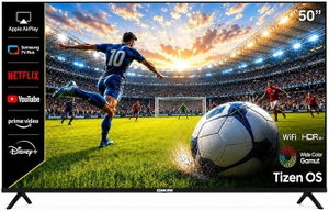 تلفزيون سمارت بدون ايطار نيكاي، 50 بوصة، 4K UHD، شاشة LED، نظام تايزن، 50QTZN4KSLED - أسود product image