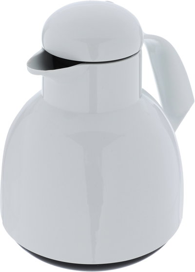Helios thermos, 1 liter, thermal glass inner container, plastic outer shell - gray product image 5
