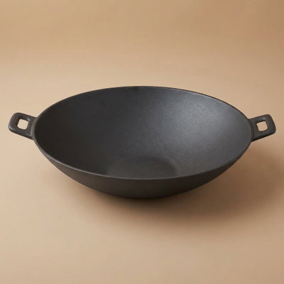 مقلاة أستيل روبوست، 30 سم، عميقة، بيدين - أسود product image 1