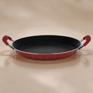 مقلاة تيفلون مستر كوك، 40 سم، يدين احمر - احمر product image