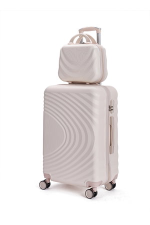Limra ABS Luggage Set, 5 Sizes, 4 Wheels, 360 Degree Rotating, LMA-1616 - Beige product image 2