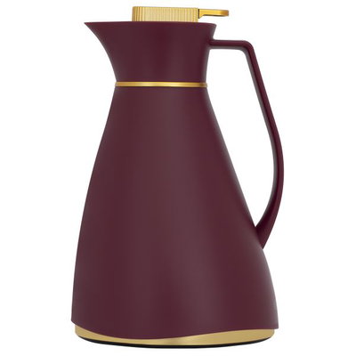 ترمس شيفون جلوري السيف غاليري، 1 لتر، حافظة داخلية زجاج حراري - عنابي product image 3