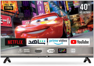 Visio 40-inch Frameless Smart TV, FHD, Android 14, 40VSJ - Black product image 1