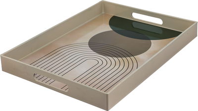 Al Saif Gallery Tawfria Plastic Presentation, 40x30x4 cm - Beige product image 2