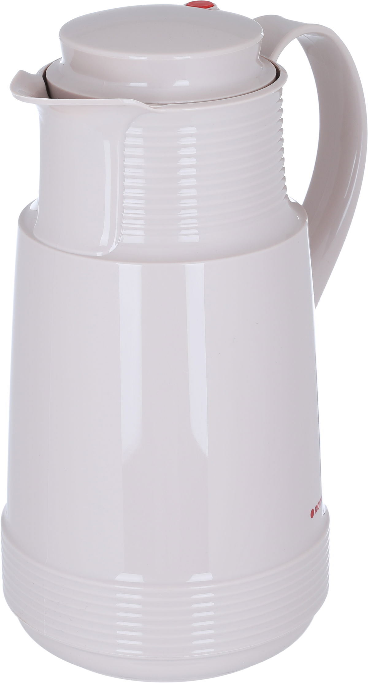 ترمس روتبونت، 1 لتر، حافظة داخلية زجاج، هيكل خارجي بلاستيك - بيج غامق product image 2