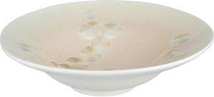 Al Saif Gallery Porcelain Bowl, 25.5x25.5x6 cm, Round - White Pink product image