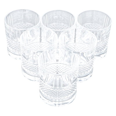 طقم بيالات زجاج السيف غاليري، 337 مل، 6 قطع - شفاف product image 2