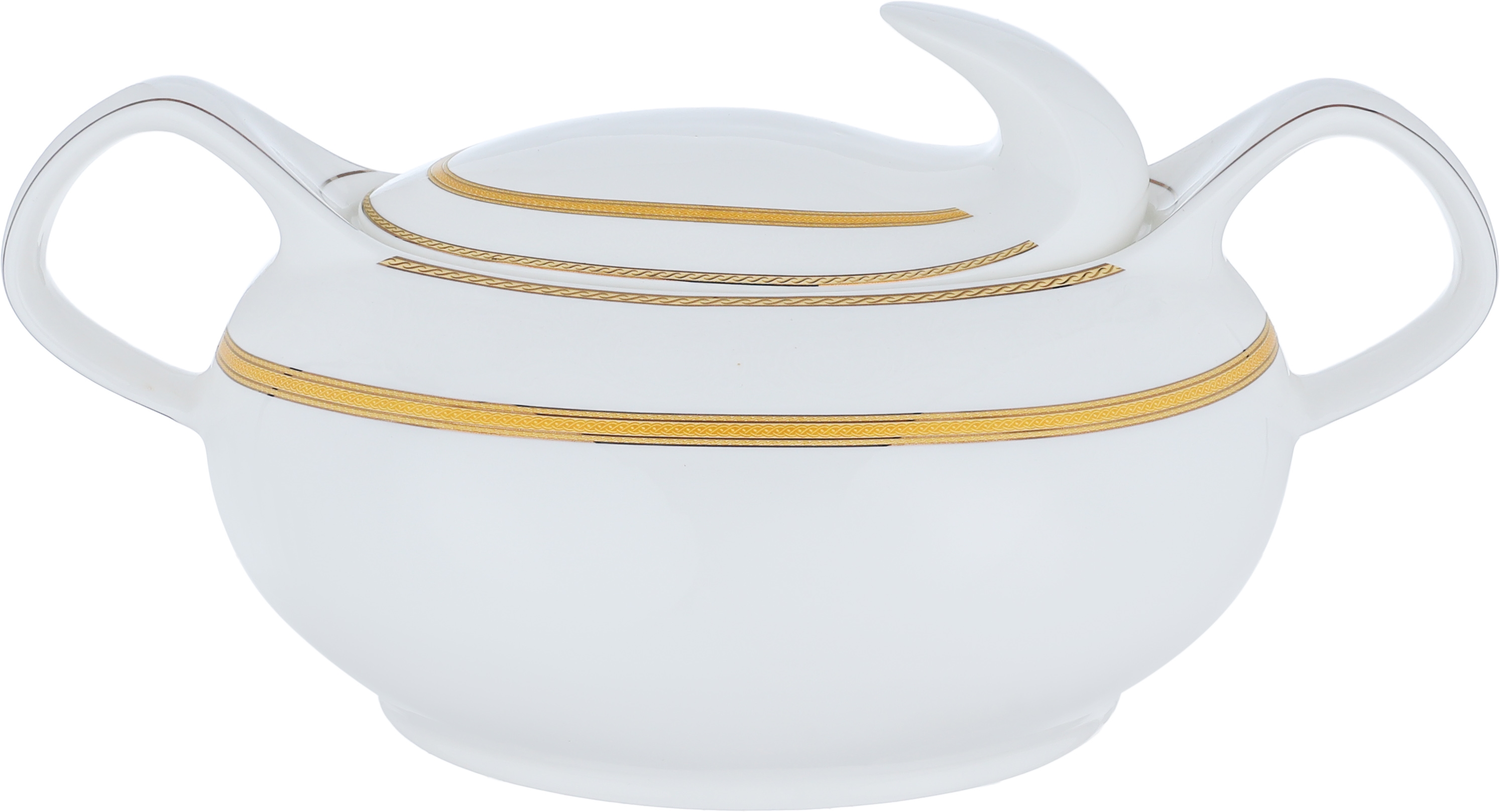 Dania Porcelain Dining Serving Set, 75 Pieces, Engraved - White product image 2