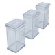 Al Saif Gallery Plastic Box Set, 500 Grams, 3 Pieces - Clear product image 3