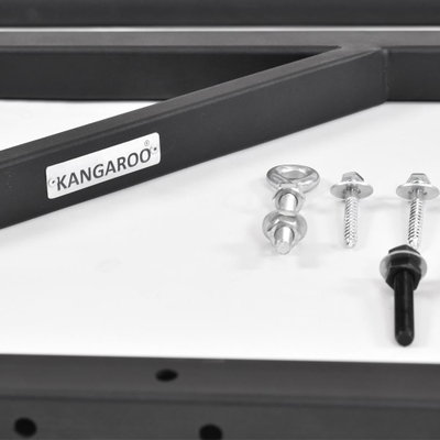Kangaroo 11151515509 Wall Mount, 110×80×45 cm, Thick Bar, Non-Slip - Black product image 3