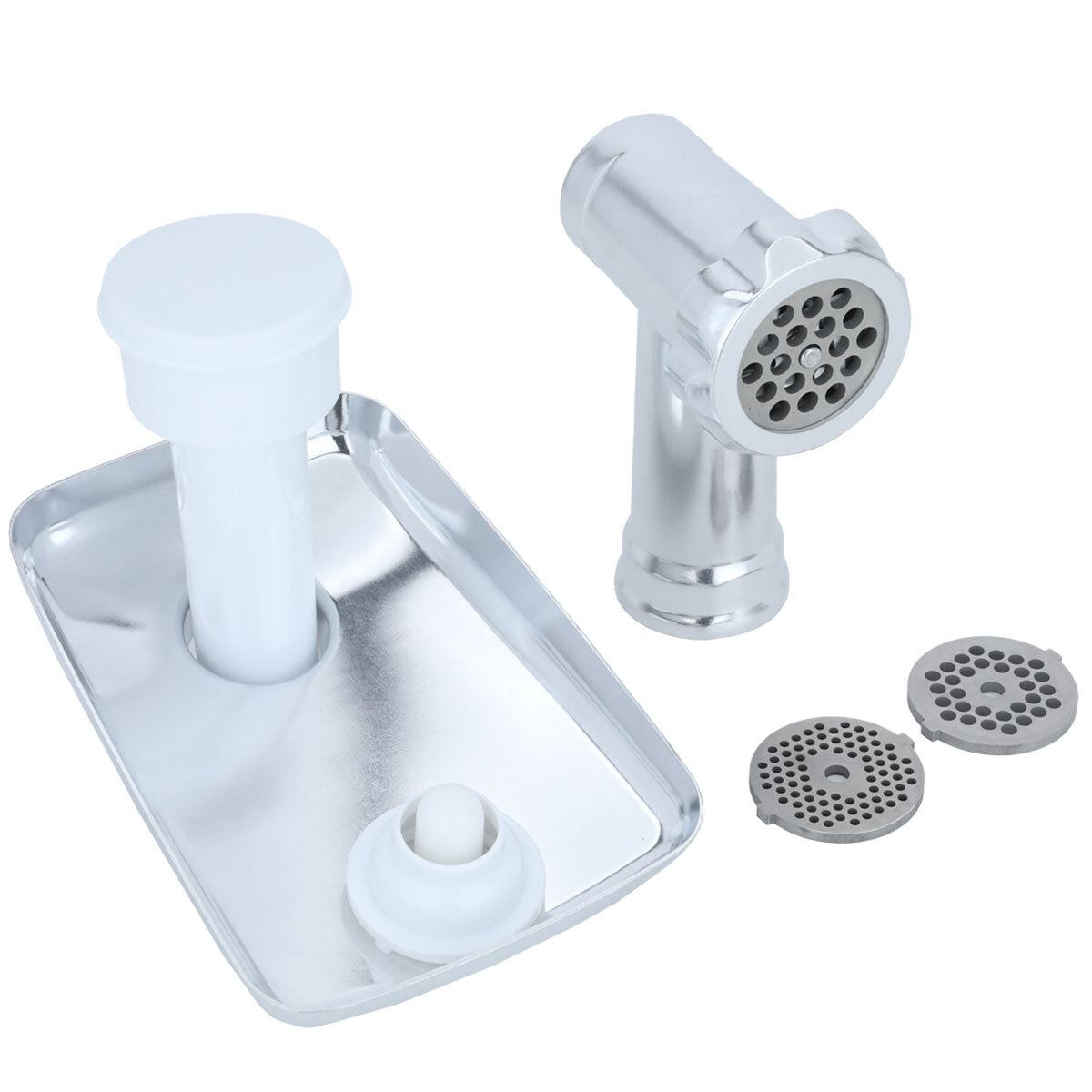 عجانة كهربائية 4×1 استيل إديسون، 2000 واط، 10 لتر، 8 سرعات، FM162 - رمادي product image 4