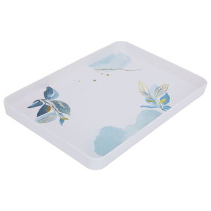 Al Saif Gallery plastic serving tray, 39 x 27 x 3 cm, rectangle - white product image 2