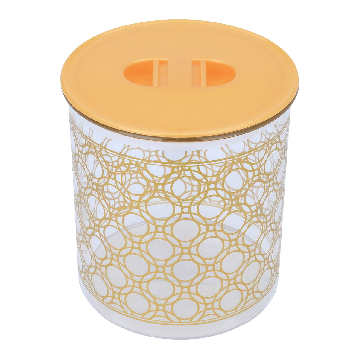 علبة بلاستيك السيف غاليري، 3250مل، دائري - ذهبي product image
