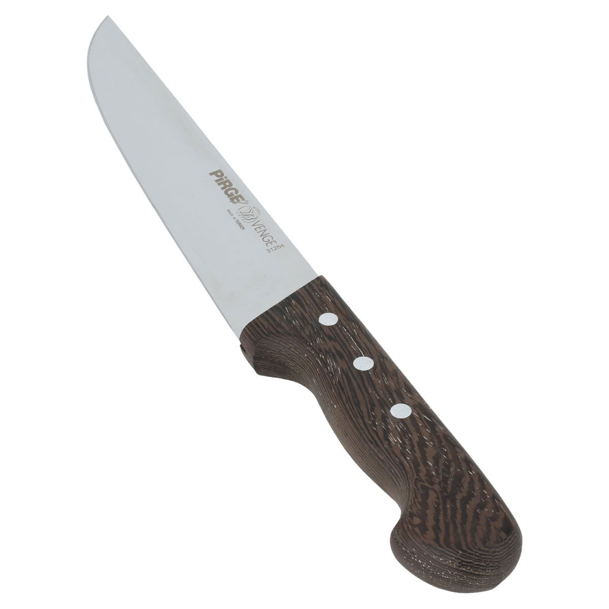 Al Saif Gallery steel knife, size 21 cm, wooden handle - black product image 2
