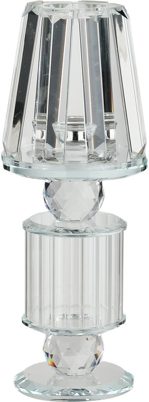 مبخرة زجاج السيف غاليري، 9.5x9.5x28.5 سم - شفاف product image