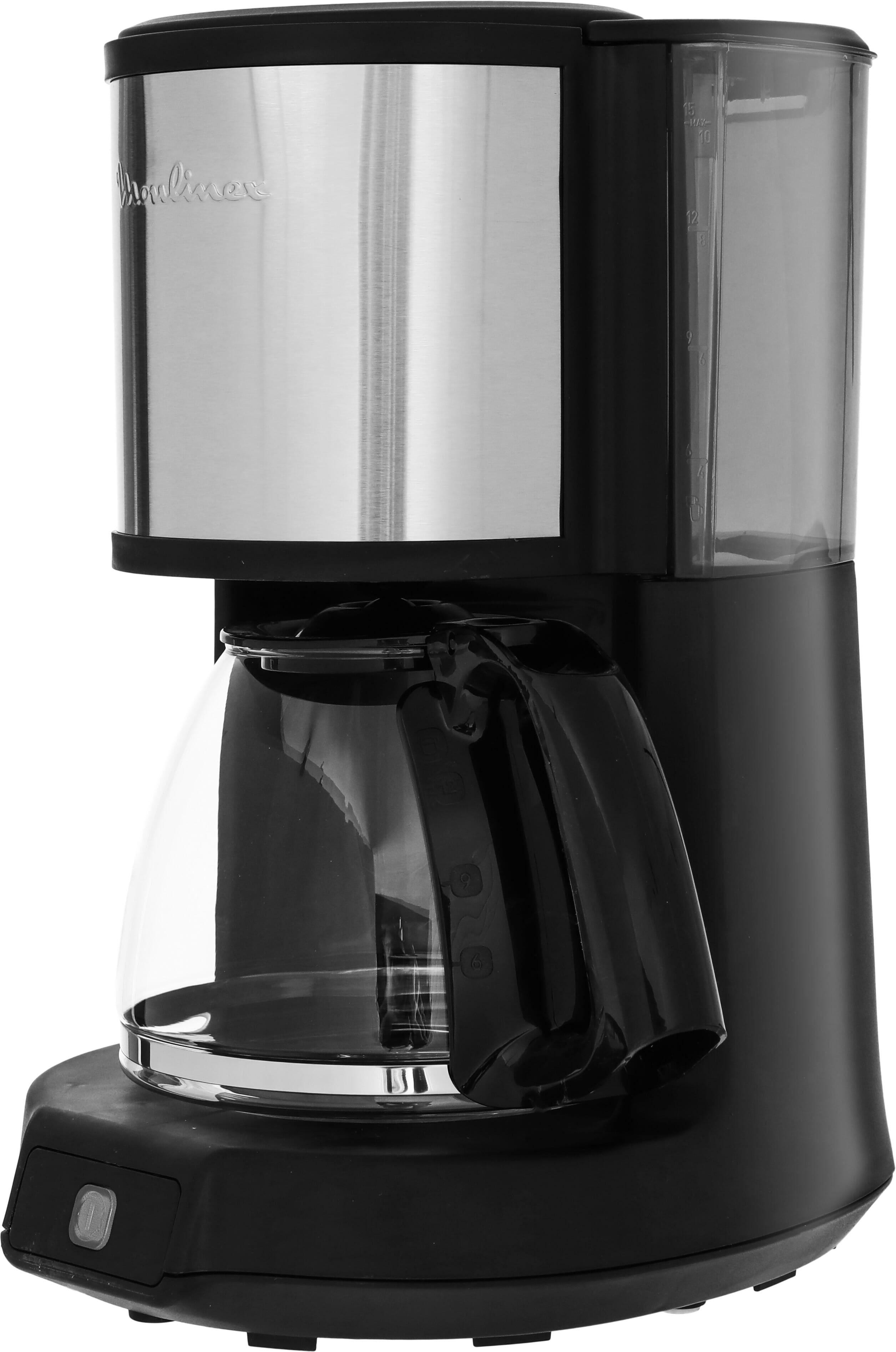 Moulinex American Coffee Maker, 1000 Watts, 1.25 Liters - Silver Black product image 3