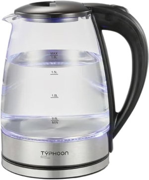 غلاية كهربائية تايفون، 2200 واط، 1.8 لتر، TY-01-008 - شفاف product image 2