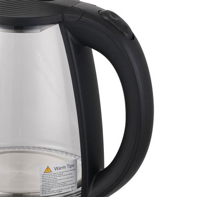 غلاية كهربائية ويننج ستار، 1.8 لتر، 1500، ST-6042 - اسود شفاف product image 3