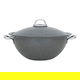 قدر جرانيت السيف غاليري، 30 سم، عميق - فضي product image 1