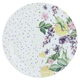 Al Saif Gallery porcelain serving plate, 26 cm, round, lemon pattern - white product image 2