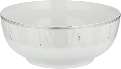 طقم سفرة بورسلان السيف غاليري، 61 قطعة، نقوشات فضي - أبيض product image 6