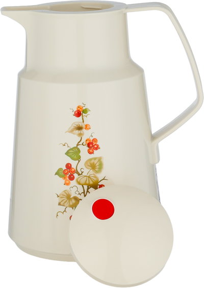 ترمس روتبونت، 1 لتر، حافظة داخلية زجاج، هيكل خارجي بلاستيك - كريمي product image 5