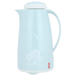 Helios thermos, 1 liter, glass inner container, plastic outer shell - green product image 2