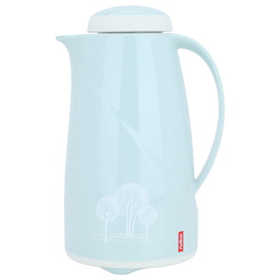 Helios thermos, 1 liter, glass inner container, plastic outer shell - green product image 2