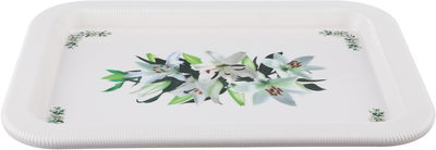 طوفرية تقديم بلاستيك السيف بلص، 55×40×3 ﺳﻢ، مستطيل - أبيض product image 1