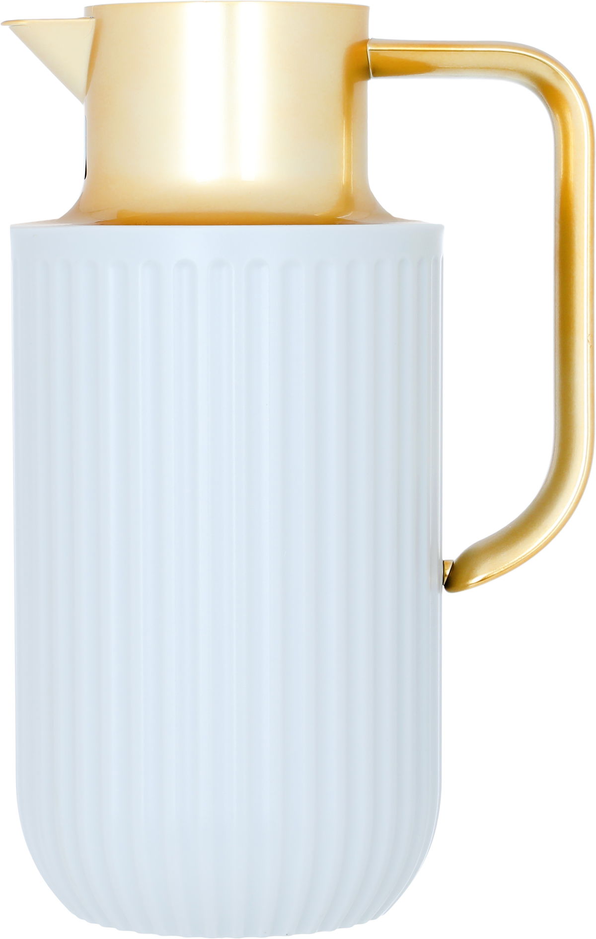 Everest Laura Thermos, 1.6 litres, thermal glass inner shell, plastic outer shell - white product image