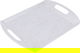 Al Saif Gallery Melamine Serving Tray, 14 cm, Marble Pattern - White product image 2