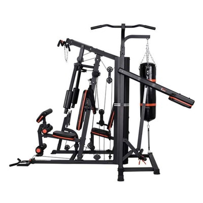 جهاز هوم جيم هيلثكير، 4 محطات متكاملة، 205x270x218 سم، HG42 - اسود احمر product image 4