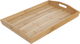 AlSaif Gallery Wood Serving Tray, 45x30x6 cm - Light Brown product image 2