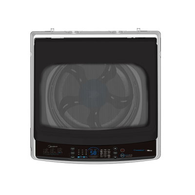 غسالة ملابس ميديا، 6 كجم، 8 برامج، تحميل علوي، 650 دورة في الدقيقة، MA200W60WKSA - ابيض product image 3