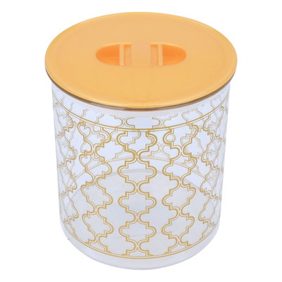 علبة بلاستيك السيف غاليري، 3.25 لتر، دائري، منقوش - شفاف product image 2