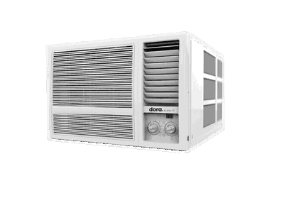 مكيف شباك دورا اليجنت، بارد فقط، 21800 وحدة، 1.8 طن، DEA25K24R - ابيض product image 2
